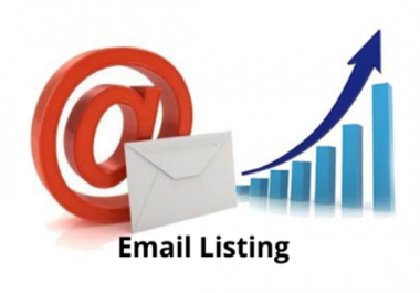 I will create active and clean niche targeted email list