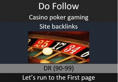 I will do dofollow DR 90-99 10 special backlinks for your site