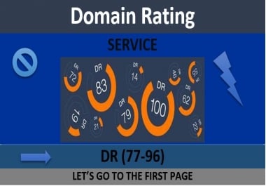 I will do DR 77-96 DoFollow 45 Backlinks for rank your website to go to the first page
