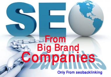 Exclusively MANUALLY Backlinks From Big Brand Companies