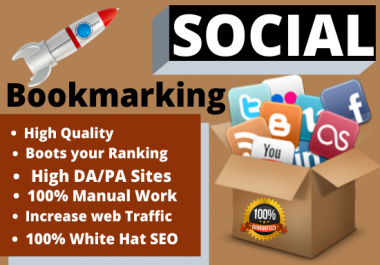 I Will Create 30 Social Bookmarking Backlinks For increase your website rank