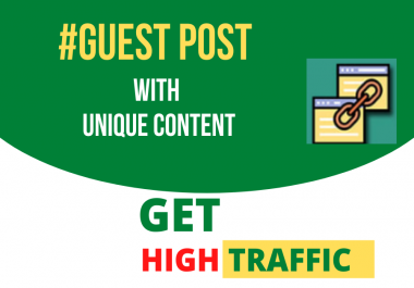 I will able to rank your site on guaranteed SEO by HQ DA guest post