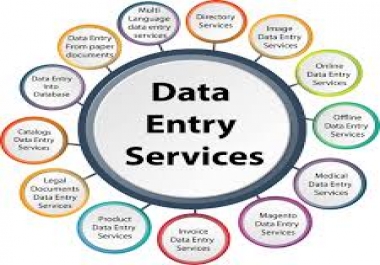 Data Entry specialist and data entry conversion