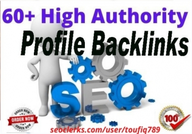 30 High DA profile backlinks dofollow whitehat manual SEO backlinks
