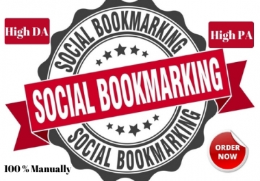 Provide 20 social bookmarking submission on high authority websites