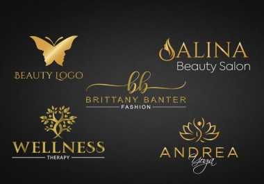 I will make Luxury Beauty logo for Your Brand