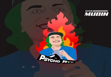 I will design mascot,  minimalist and creative logo for you