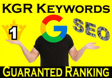 I Will Research and Find 15 Low Competitive KGR Keywords Research For Your Website