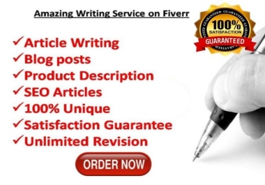 I will write an 1000 word SEO friendly content