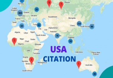 I will do 100 USA local citations for local SEO