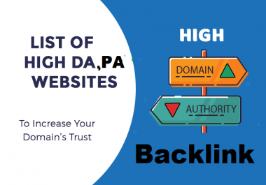 Get 10 High DA & PA DoFollow High-Quality PBN Backlinks With Manual Work & Spam Score Free