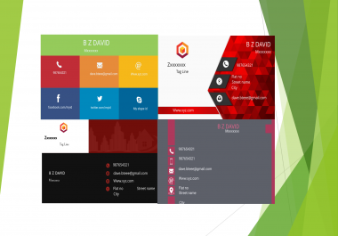 Business card Professional and print ready PDF/PNG