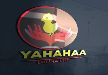 I will design new modern 3D logo design and minimalist