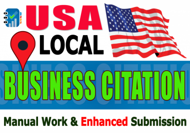 I will create Top 70 Live Local Citation/Local Listing on Business Directory Submission for the USA