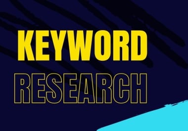 I do 50 competitor analysis, most profitable and advanced SEO keyword research for your business