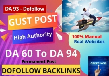 I will publish 15 High Authority Guest Posts. Writing and publishing included