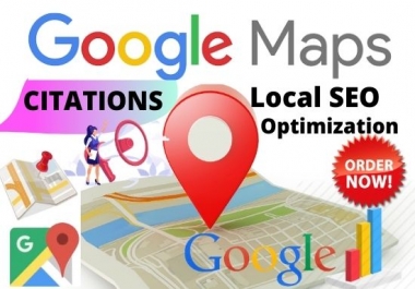I will publish 150+ google maps citation to rank website,  directory submission,  business listing