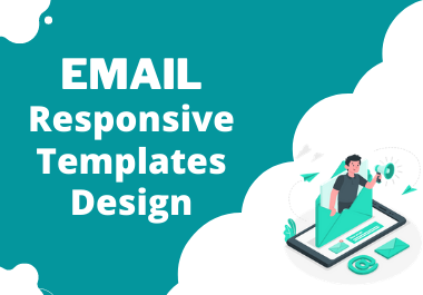 I will design eye catchy responsive email template and newsletter