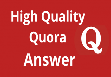 Promote your website 10 High Quality Quora Answers