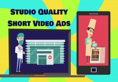 I will make short animated AD videos for you