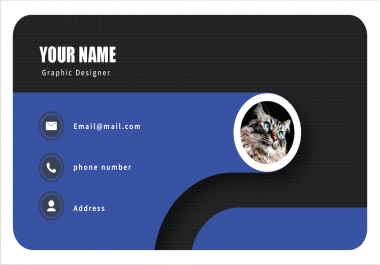 I can design a beautiful business card for you