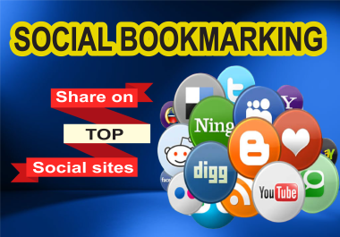 Manually Create 60 Social bookmarking Backlink build love google for rank fast