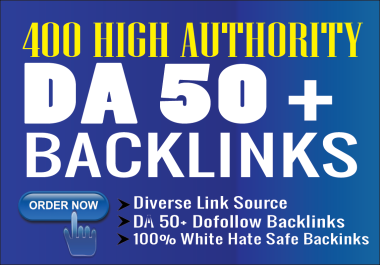 I will provide hq dofollow SEO backlinks high da authority white hat perfect link building