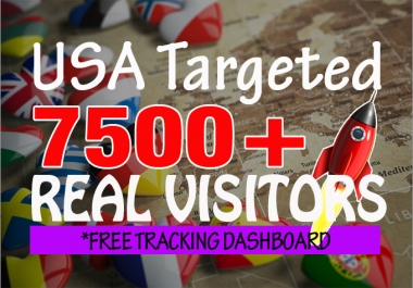 7500+ monthly American real organic visitors with AdSense safe and low bounce rate