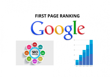 google first page ranking with link building and 100 guaranteed service
