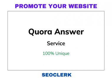 bring niche relevant traffic with 10 Quora answers
