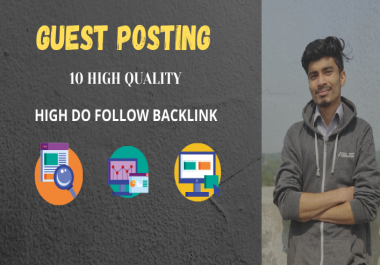 10 guest posting from high domain authority