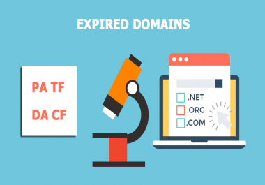 Find an expired domain and do expired domain research