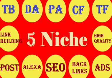 Special Offer on Nov - Write and Publish Guest Post on 5 High Quality DA80+ Niche Sites