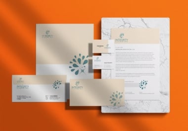 I will design a brand style guide and logo