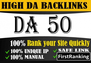 I will create 120 powerful high DA dofollow backlinks for off page seo