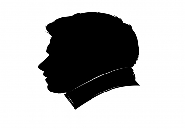 custom silhouette portrait artwork
