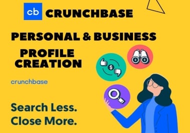 Get Listed Company or Personal Profile On Crunchbase