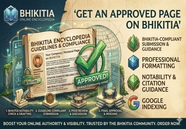 Get An Approved Page On Bhikitia