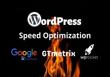 I will improve wordpress speed up for google page speed gtmetrix by wp rocket