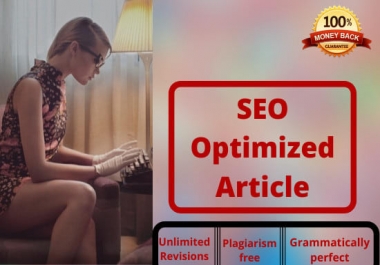 I will write 500+ SEO words of article for your blogs and website to rank your site on Google.