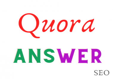 Promote your website with 5 Quora Answer with best Article