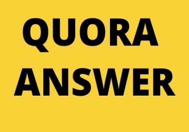 GET 15 unique Quora Answer With SEO Clickable High Quality Backlinks