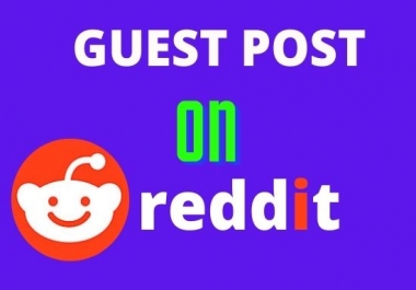 Promote your website by publishing 5HQ Guest Post on reddit. com