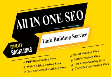 All In One SEO Link Building Service For Google Top Ranking