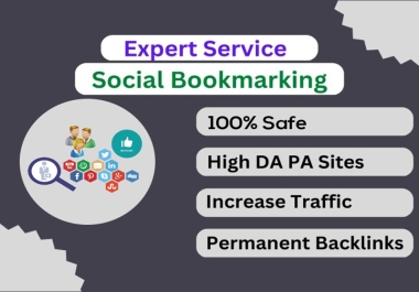 Instant Approval 200+ Live Social Bookmarking SEO Backlinks