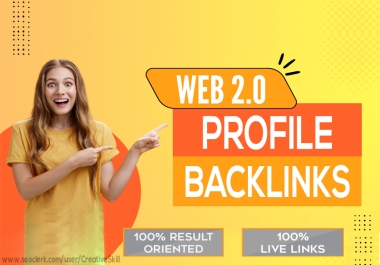 Get 40+ Web 2.0 Profile Backlinks From High PR With Login Data