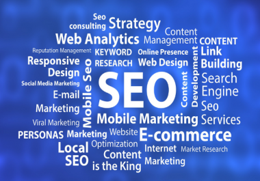 I will provide monthly seo Manual Backlink services 