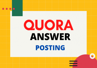 Promote your business or website 5 unique high quality Quora Answer 