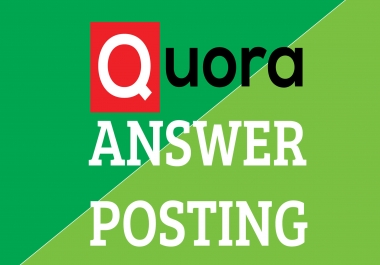 Promote your website by using 3 HQ Quora Answers for targeted traffic with keyword & URL