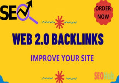 I will Do 20 web2.0 niche pbn backlinks,  3000 High da pa Authority SEO Backlink
